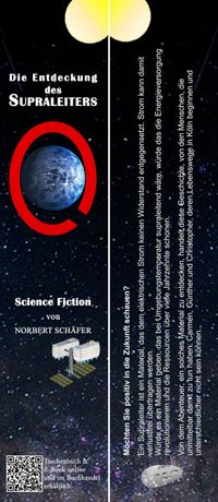 Lesezeichen, 2-seitig, Science Fiction